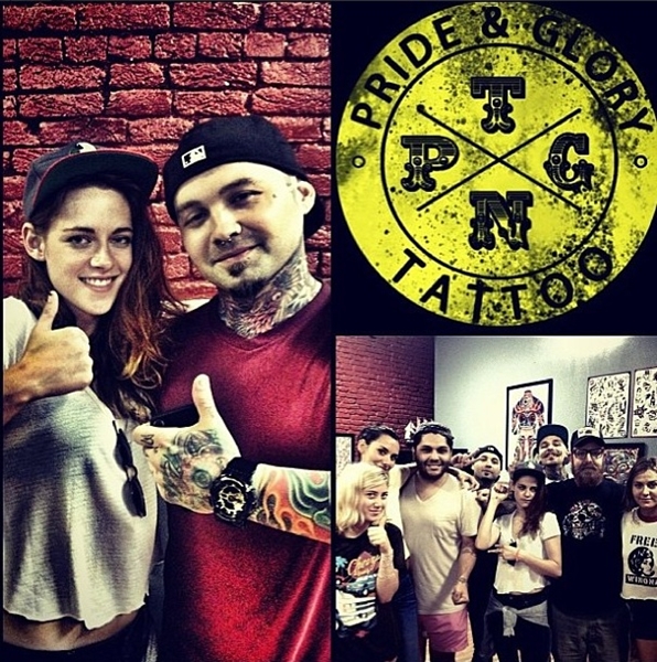 A atriz fez uma tatuagem no pulso, mas pediu segredo para todos que j viram (Reproduo/Instagram)