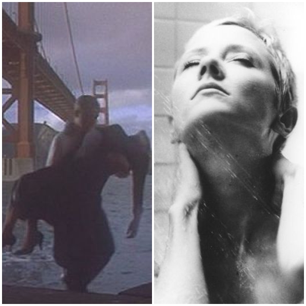 Hitchcock: o suspense no CCBB; à direita, o filme Um corpo que cai e, à esquerda, o filme Psicose (Universal Pictures/Divulgação)