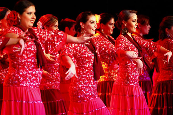  Un patio andaluz, da Oficina Flamenca, fica em cartaz sbado e domingo no Teatro dos Bancrios (Nicolau El-moor/Divulgao)