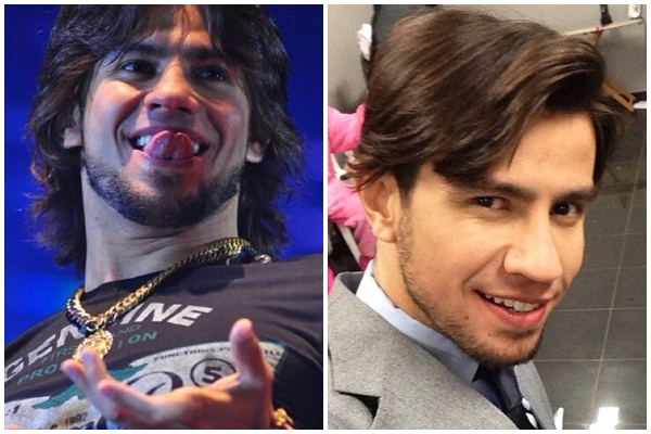 O antes e o depois do cantor sertanejo Mariano (@mariano_mm/Instagram/Reproduo)