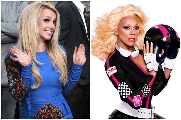 Trechos da msica 'Supermodel' da drag RuPaul podem estar em nova msica de Britney Spears (REUTERS/Mario Anzuoni/Files, Vh1/ Divulgao)