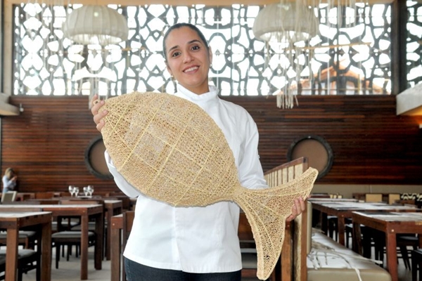 A chef Luciana Maia e o novo empreendimento: o mar mais perto de Braslia (Zuleika de Souza/CB/D.A Press)