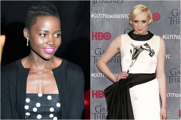 Lupita Nyong'o e Gwendoline Christie integram elenco de novo Star Wars (AFP PHOTO/Jewel Samad  e REUTERS/Lucas Jackson)
