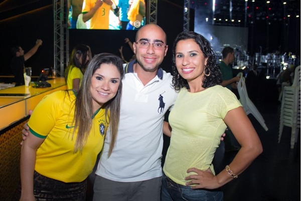 Caroline Nascimento, Igor e Georgia Fernandes (Rômulo Juracy/Esp. CB/D.A Press)