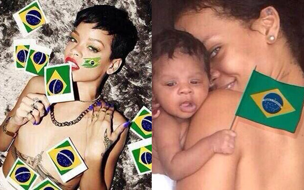 Somente na ltima semana, cantora postou duas homenagens ao Brasil no Twitter (TWITTER/REPRODUO)