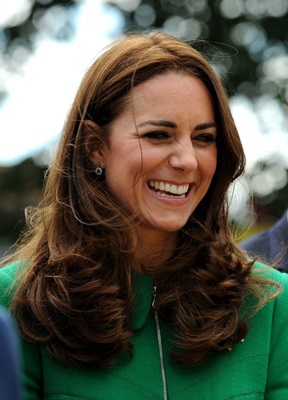 Segundo Jessica, Kate est mudando o cabelo para tentar disfarar o aumento das bochechas (Anna Gowthorpe/AFP Photo)