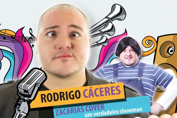 Humorista Rodrigo Cceres se apresenta nesta tera-feira, no Bar do Ferreira (Divulgao )