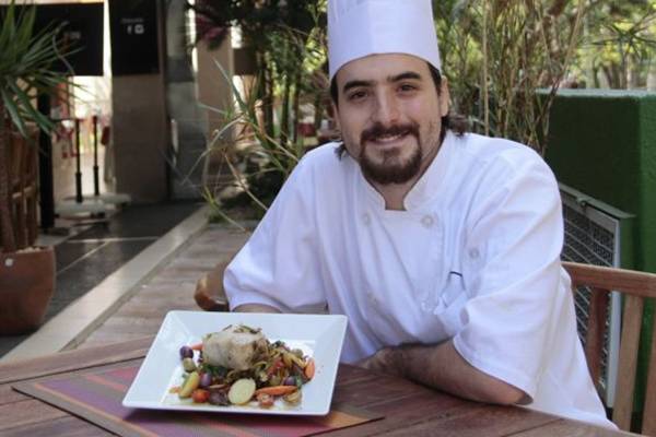 Chef Gabriel Braga credita ao pai a predileo por pratos leves e balanceados
 (Ana Rayssa/Esp. CB/D.A Press)