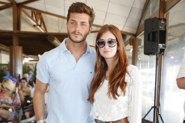 Marina Ruy Barbosa e Klebber Toledo curtem festa no Rio