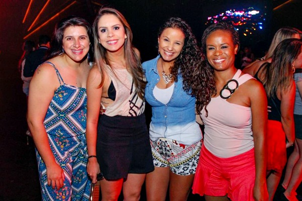 Dayane Cruz, ngela Oliveira, Izabella Barbosa e Camila Pedroso  ( Romulo Juracy/Esp. CB/D.A Press)