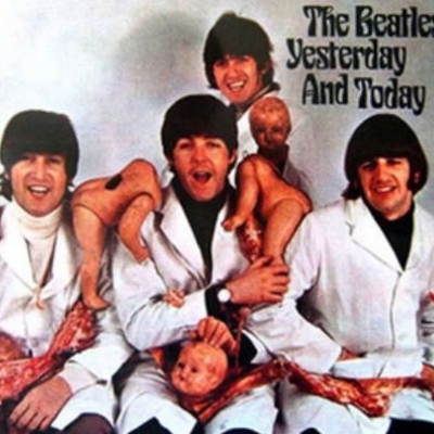 Os The Beatles tambm garantiram seu lugar no top, com a capa do lbum Yesterday and Today, de 1966 (Reproduo/Internet)