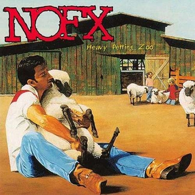 A banda norte-americana de punk rock californiano NOFX, lanou em 1996 o lbum Heavy Petting Zoo (Reproduo/Internet)