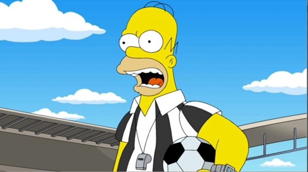 Homer veio ao Brasil em episdio da Copa do Mundo (Fox/Divulgao)