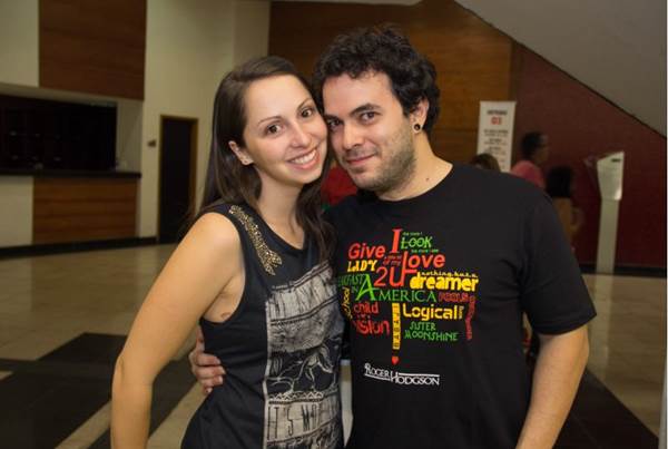 Caroline Benevolo e Lucas Pimenta (Romulo Juracy/Esp. CB/D.A Press)