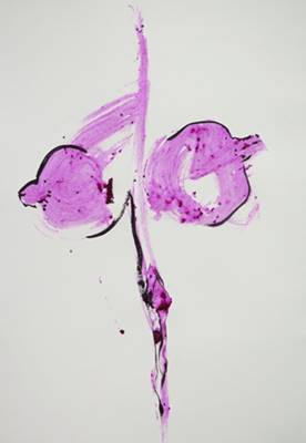 As obras da mostra são feitas sem pincel, apenas com os dedos Bia Medeiros: traços e tratos
(Bia Medeiros/Divulgação) As obras da mostra são feitas sem pincel, apenas com os dedos Bia Medeiros: traços e tratos
(Bia Medeiros/Divulgação)