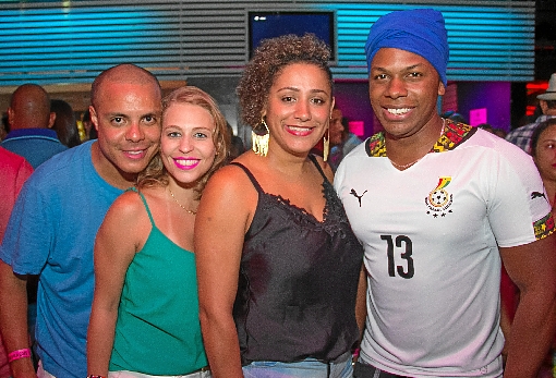 Igor Baima, Ana Clara Rezende, Grazielle Diniz e Danilo Willian (Rmulo Juracy/Esp. CB/D.A. Press)