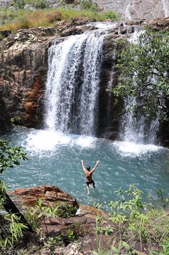 A reserva Paraíso na Terra tem mais de 20 cachoeiras abertas ao público
(Tina Coelho/Esp. CB/D.A Press)
A reserva Paraíso na Terra tem mais de 20 cachoeiras abertas ao público
(Tina Coelho/Esp. CB/D.A Press)