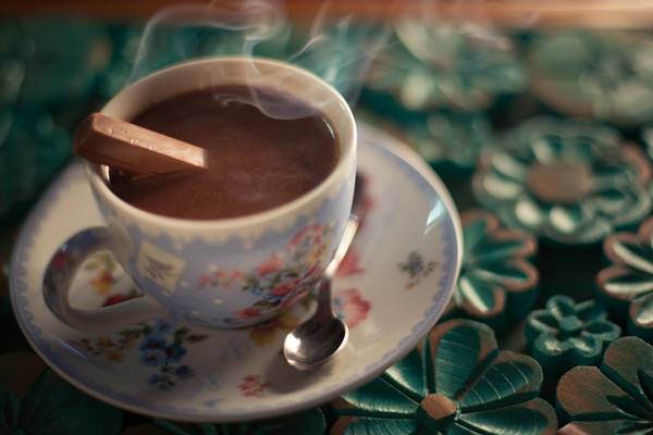 Chocolate quente servido no Quintal f/508 (Equipe f/508 ) Chocolate quente servido no Quintal f/508 (Equipe f/508 )
