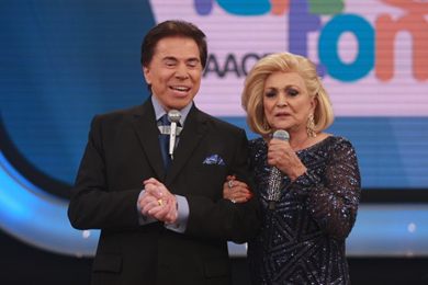 Silvio Santos  tido como o mestre entre os apresentadores brasileiros