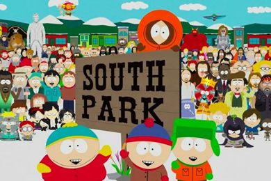 Kyle, Stan, Kenny e Cartman na fictcia South Park: Respeito zero a instituies (Comedy Central/Divulgao)