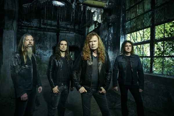 O Megadeth, ao lado de Metallica, Anthrax e Slayer, é considerado um dos principais nomes do thrash metal O Megadeth, ao lado de Metallica, Anthrax e Slayer, é considerado um dos principais nomes do thrash metal