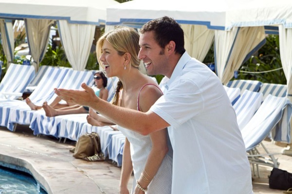 Adam Sandler e Jennifer Aniston protagonizam a comdia 'Esposa de mentirinha' (Columbia Pictures/Divulgao)