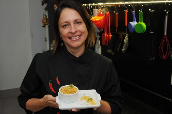 Daniela Goulart  uma das chefs do Total cheff (Barbara Cabral/Esp. CB/D.A Press)