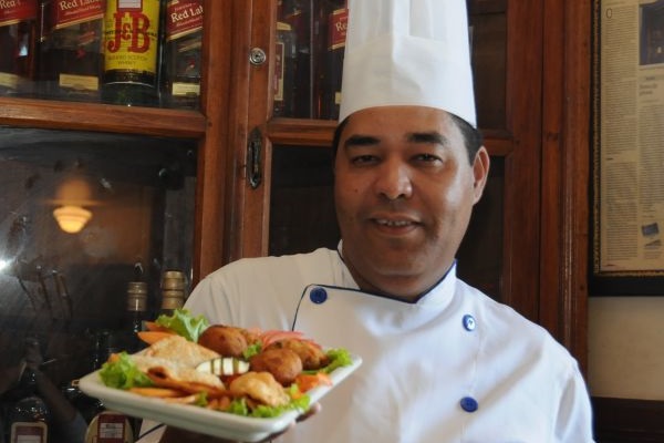Chef Geraldo Rocha, do Feitio Mineiro: quitutes que enaltecem o cerrado (Brbara Cabral/Esp. CB/D.A Press)