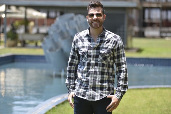 O brasiliense Gabriel Corrêa é uma das atrações da festa Benzadeus (Ed Alves/CB/D.A Press) O brasiliense Gabriel Corrêa é uma das atrações da festa Benzadeus (Ed Alves/CB/D.A Press)