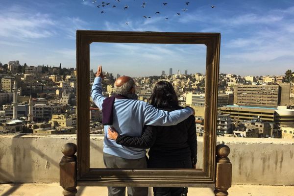 Jordnia para a Exposio: 'O fotgrafo viajante' em cartaz no Museu Correios. (Camila Gil/Divulgacao)