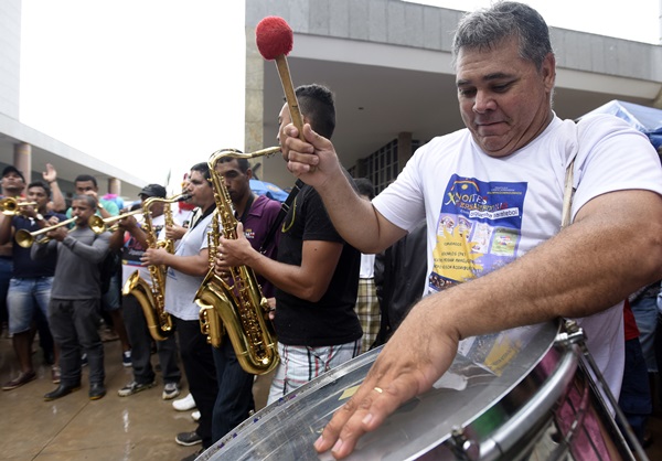 Bloco Virgens da Asa Norte ter prvia carnavalesca no Espao Secreto
 ( Ed Alves/CB/D.A Press)