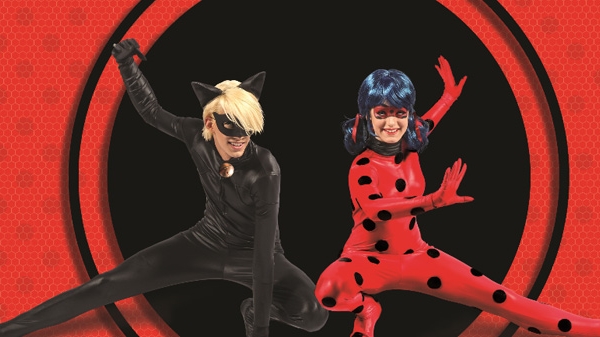 Desenho ladybug e cat noir