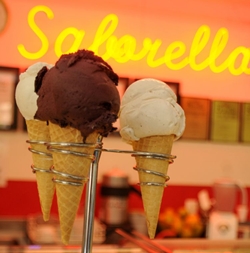 Queridinho pelos brasilienses, sorvetes de tapioca e de aa foram opularizados em Braslia por marcas como a Saborella (ARTHUR MENESCAL/ESP.CB/D.A PRESS)