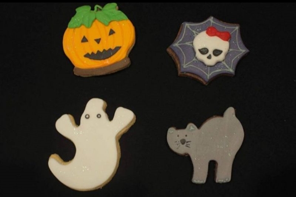 Os minichefs vo aprender a fazer cookies temticos de halloween (Cozinha do MiniChefe/Divulgacao)