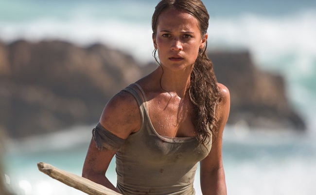 A Lara Croft de Alicia Vikander merecia ser mais bem tratada pelo diretor e pelo roteiro (Reproduo/Internet)