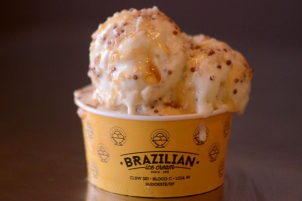 O sorvete de Brazilian Ice Cream é sinônimo de criatividade (Jhonatan Vieira/Esp. CB/D.A Press)