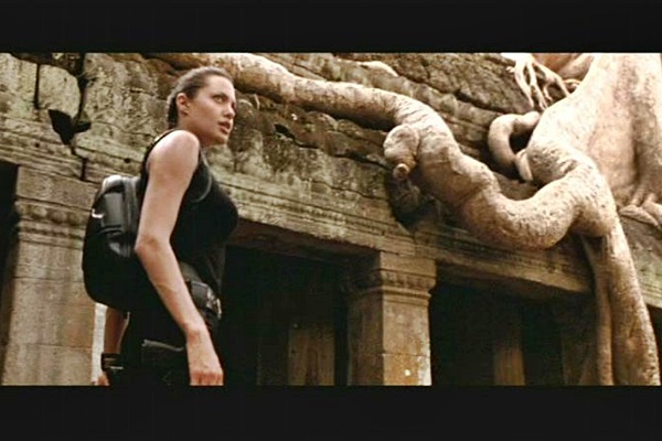 Angelina Jolie foi protagonista da franquia inspirada em Tomb Raider (Paramount Pictures/Divulgao)