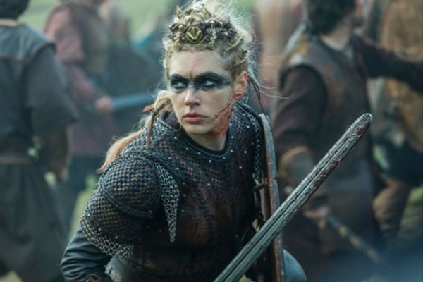 Lagertha ganhou protagonismo aps morte de Ragnar Lodbrok (Netflix/Divulgao)