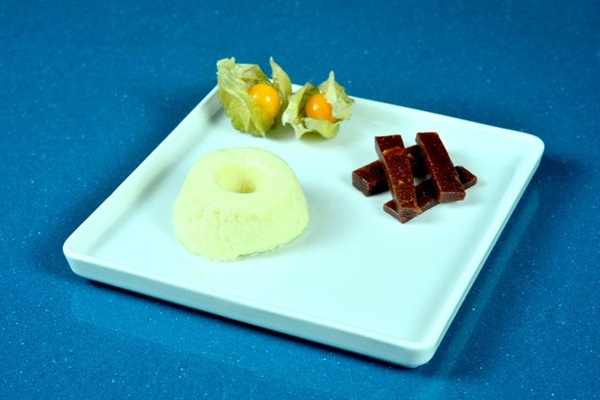 Mousse de queijo canastra com filetes de goiabada casco artesanal do Bella e Ro (GentilMagalhaes/Divulgacao)