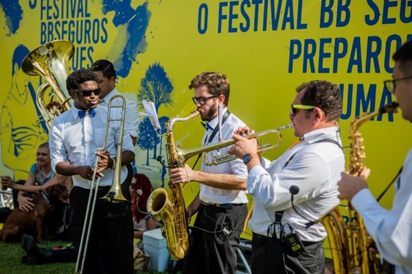 Festival BB Seguros Brass Band tem um repertrio com clssicos do gnero (Vinicius Grosbelli/Divulgacao)