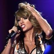 Taylor Swift oferece álbum de forma exclusiva na Apple - (AFP PHOTO / LEON NEAL)